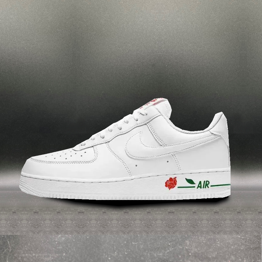 Nike Air Force 1 Low Rose White Bag