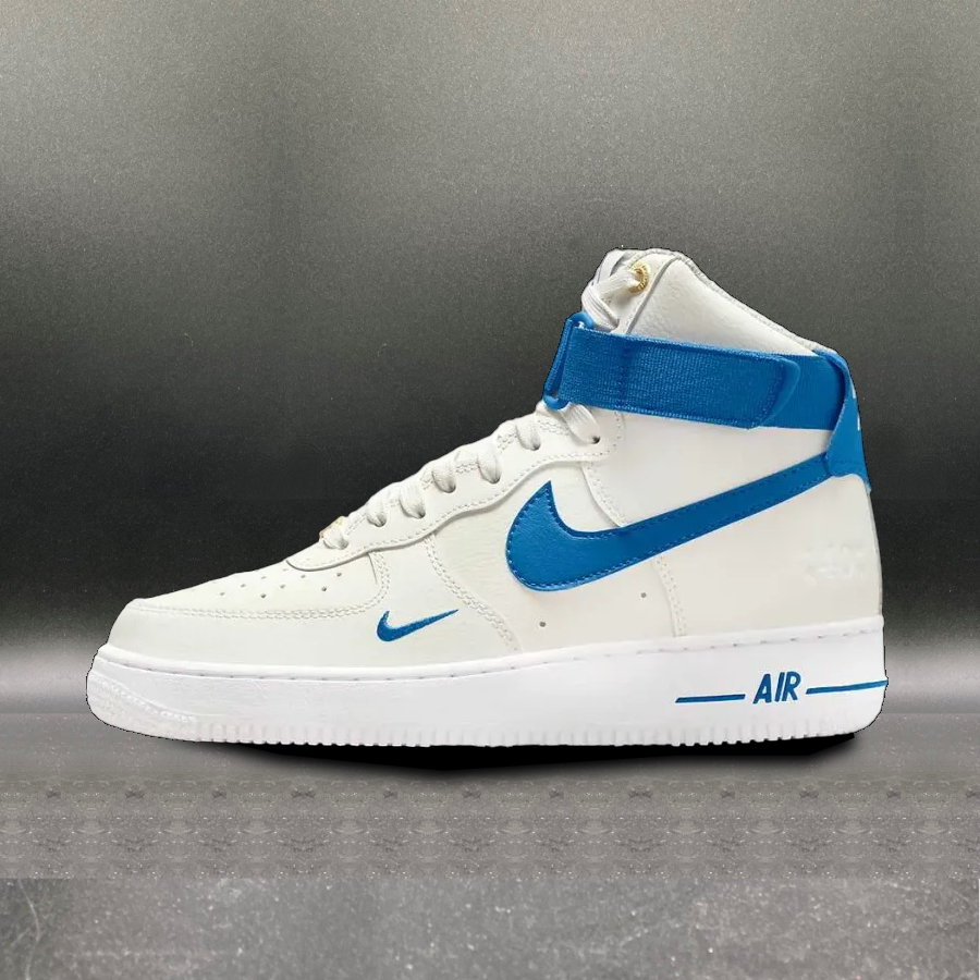 Nike Women's Air Force 1 High 40th Anniversary Sail/Blue