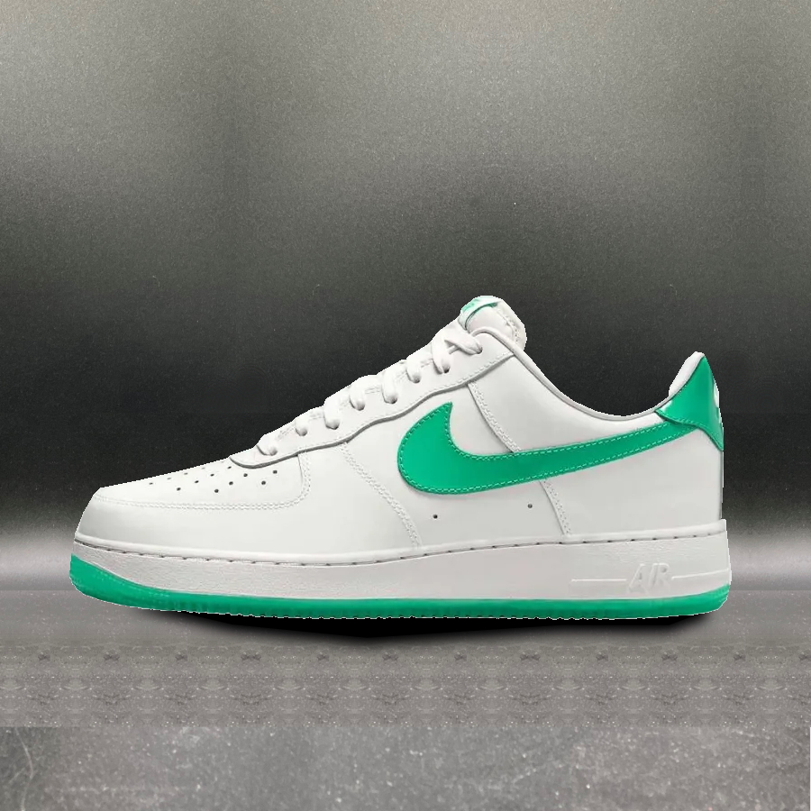 Nike Air Force 1 Low '07 Premium Platinum Tint and Stadium Green