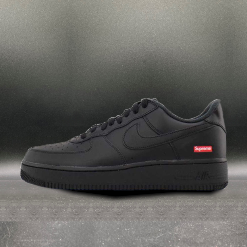 Supreme × Nike Air Force 1 Low Black