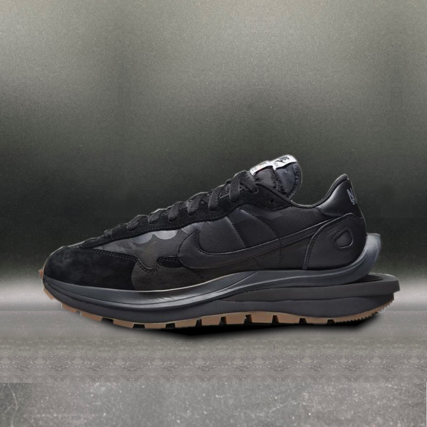 sacai × Nike VaporWaffle Black Gum