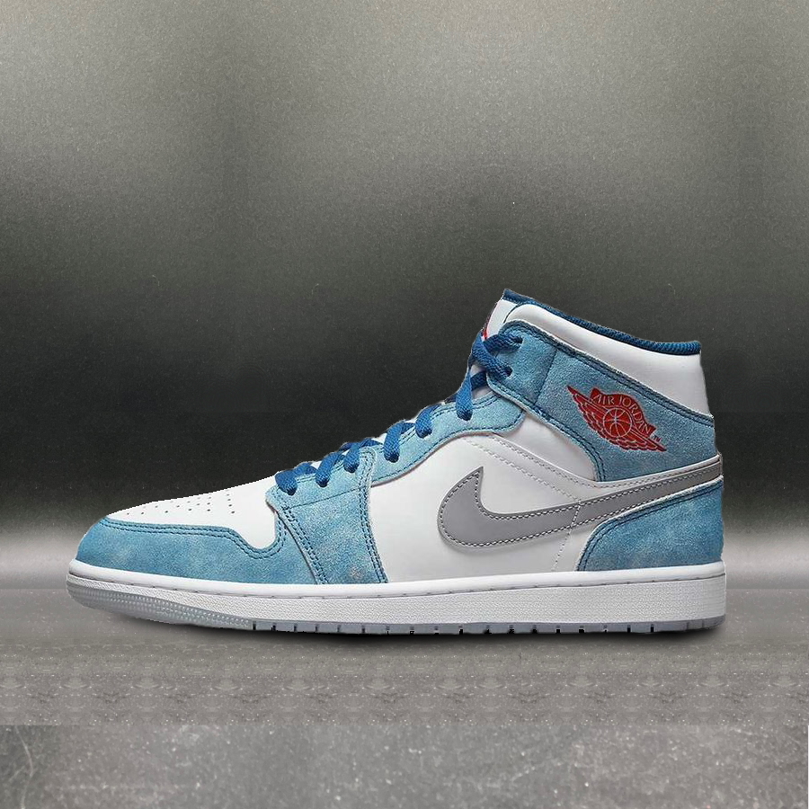 Nike Air Jordan 1 Mid SE White/Hyper Royal/Red