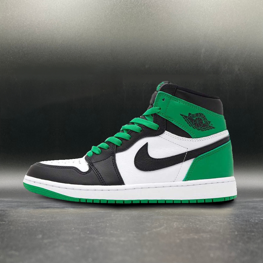 Nike Air Jordan 1 Retro High OG Celtics/Black and Lucky Green (2023)