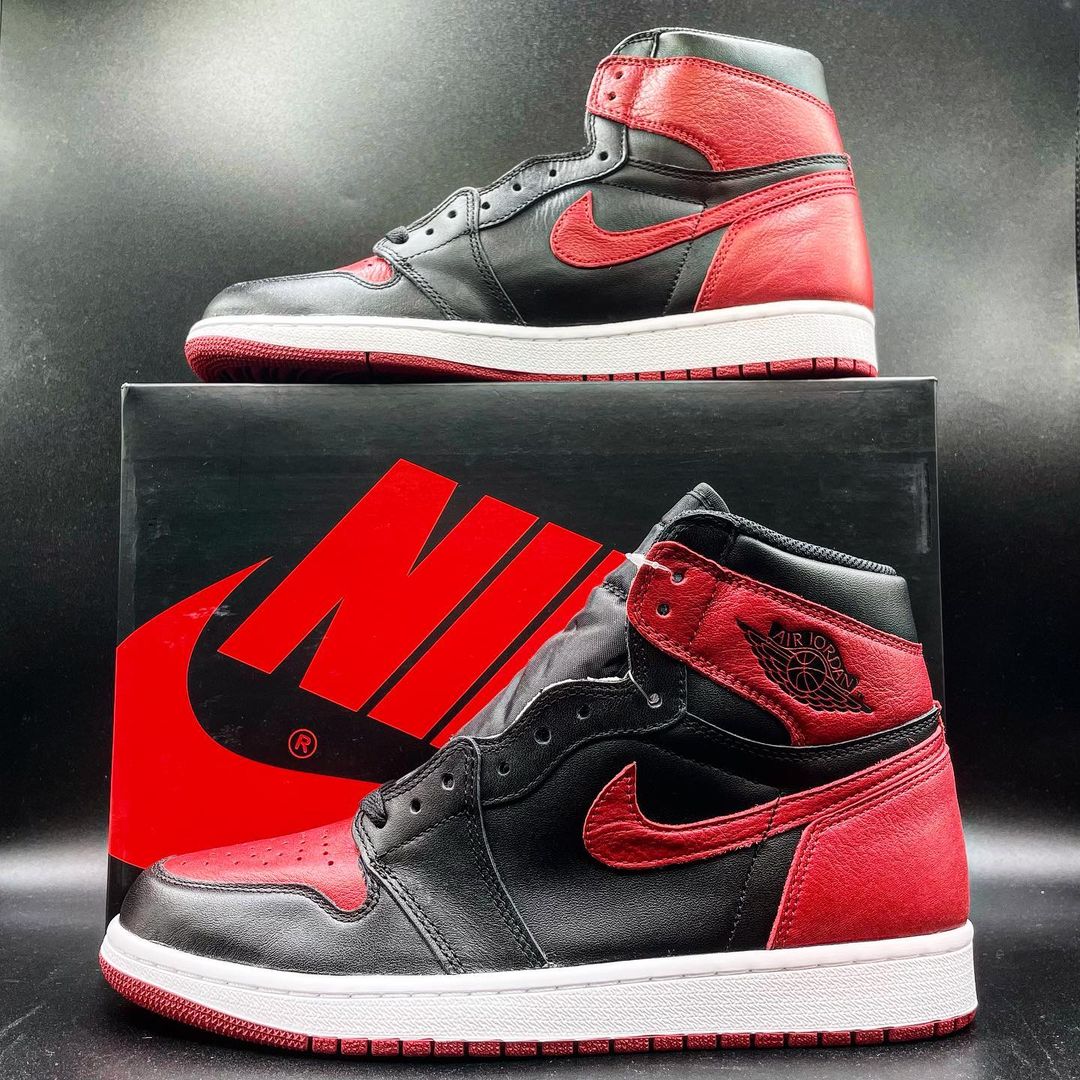 NIKE airjordan1 banned bred 2016年製スニーカー